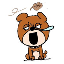 CALM DOG sticker #1171115