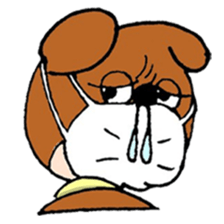 CALM DOG sticker #1171116