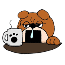 CALM DOG sticker #1171117