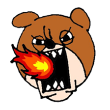 CALM DOG sticker #1171121