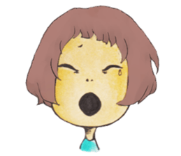 ha-kun and a-chan sticker #1171879