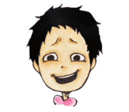 ha-kun and a-chan sticker #1171893