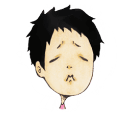 ha-kun and a-chan sticker #1171894