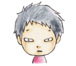 ha-kun and a-chan sticker #1171899