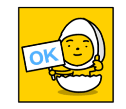 I am a half seasoning egg. sticker #1171991