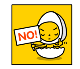 I am a half seasoning egg. sticker #1171994