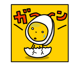 I am a half seasoning egg. sticker #1171999