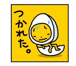 I am a half seasoning egg. sticker #1172007