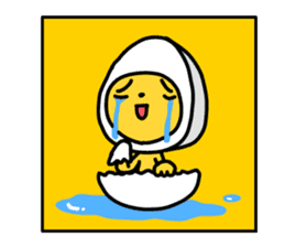 I am a half seasoning egg. sticker #1172023