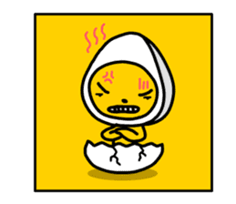 I am a half seasoning egg. sticker #1172024