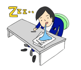 Businessman and His-Wife-the-DEVIL sticker #1172390