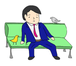 Businessman and His-Wife-the-DEVIL sticker #1172393