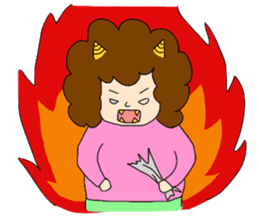 Businessman and His-Wife-the-DEVIL sticker #1172401