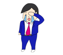 Businessman and His-Wife-the-DEVIL sticker #1172402