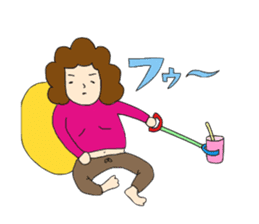 Businessman and His-Wife-the-DEVIL sticker #1172408