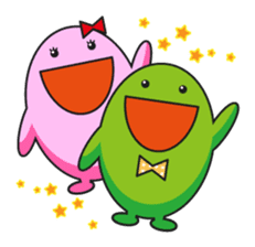 Egg Boy & Egg Girl sticker #1172506