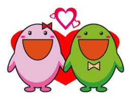 Egg Boy & Egg Girl sticker #1172507