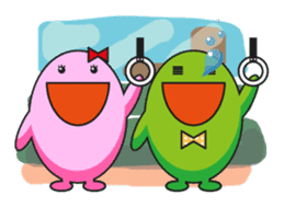 Egg Boy & Egg Girl sticker #1172512