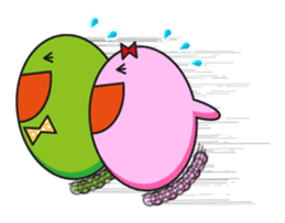 Egg Boy & Egg Girl sticker #1172513