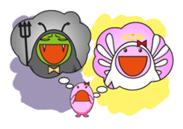 Egg Boy & Egg Girl sticker #1172514