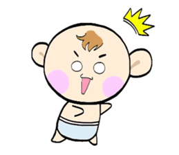 (B.B.B) Bokuwa.Baby.Boy sticker #1173009
