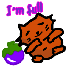 Meow Jung: the Mangosteen Cat sticker #1173248