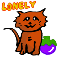 Meow Jung: the Mangosteen Cat sticker #1173255