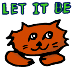 Meow Jung: the Mangosteen Cat sticker #1173260