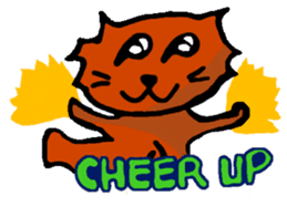 Meow Jung: the Mangosteen Cat sticker #1173263