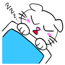 Score lop-eared cat sticker #1173387