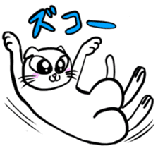 Score lop-eared cat sticker #1173402