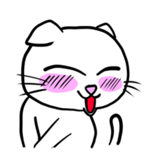 Score lop-eared cat sticker #1173413