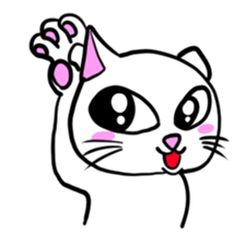 Score lop-eared cat sticker #1173415