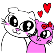 Score lop-eared cat sticker #1173423