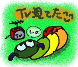 Rei of the green caterpillar sticker #1173507