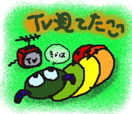 Rei of the green caterpillar sticker #1173507