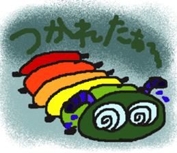 Rei of the green caterpillar sticker #1173529
