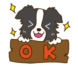 I love Border Collie!! sticker #1173826