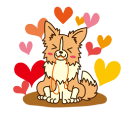 I love Border Collie!! sticker #1173837