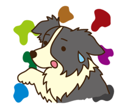 I love Border Collie!! sticker #1173849