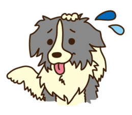 I love Border Collie!! sticker #1173859