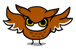 Owl Sticker sticker #1174307