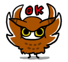 Owl Sticker sticker #1174308