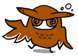 Owl Sticker sticker #1174319