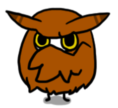 Owl Sticker sticker #1174342