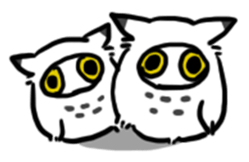 Owl Sticker sticker #1174345