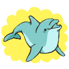 Dolphin Sticker