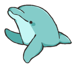 Dolphin Sticker sticker #1174546