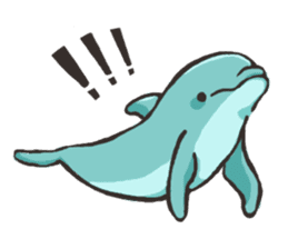 Dolphin Sticker sticker #1174547