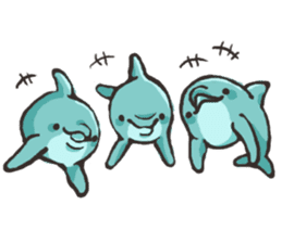 Dolphin Sticker sticker #1174551